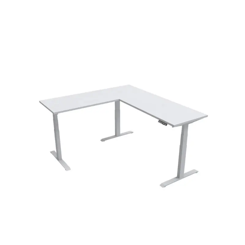 Mesa altura ajustable en L