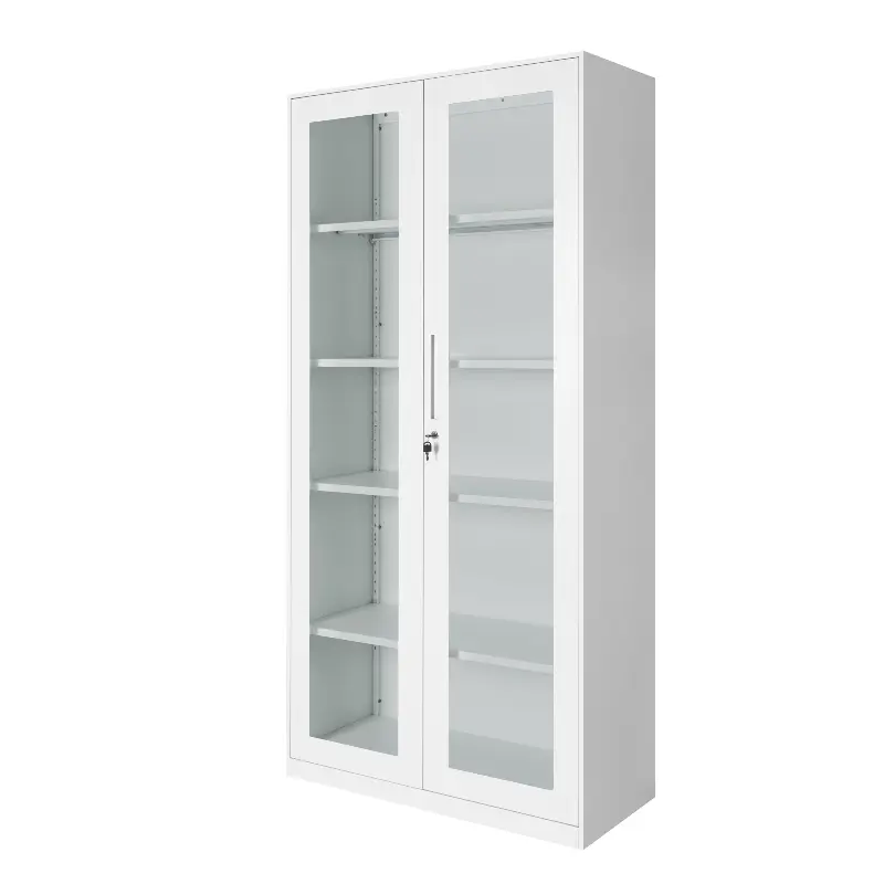Gabinete Con Puertas Completas De Vidrio